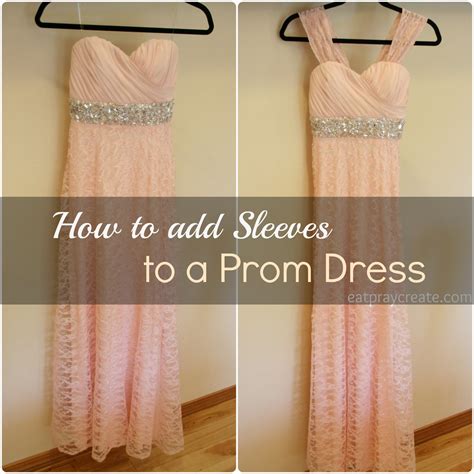 adding straps to a strapless dress